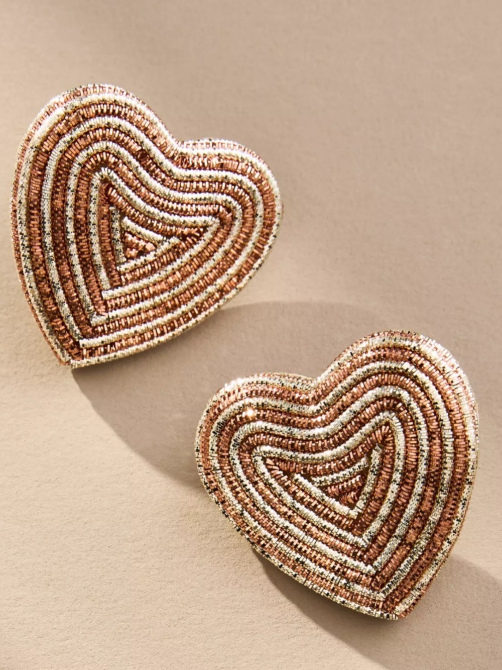 Mignonne Gavigan Aphrodite Heart Stud Earrings